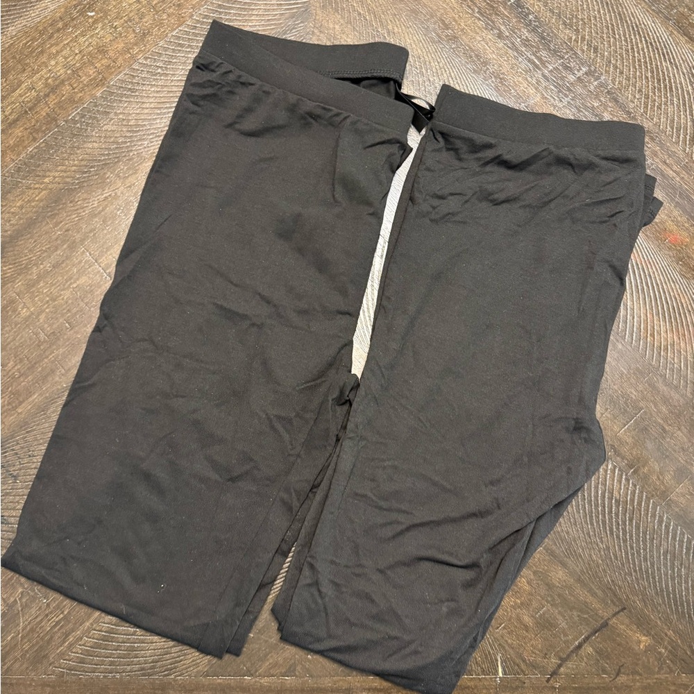 32 degrees Black layering Leggings tights size medium